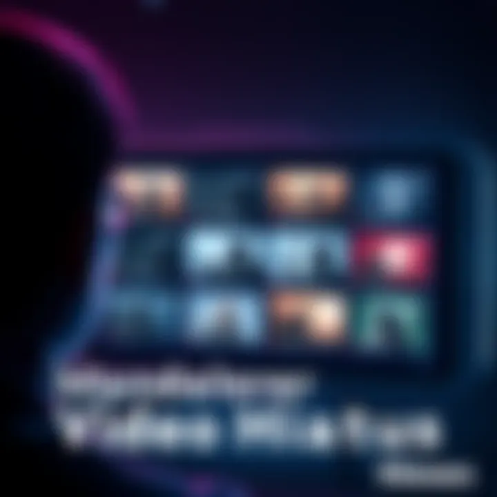 Mandalore Video Hiatus A person looking at a screen showing empty video thumbnails related to Mandalore, expressing curiosity about the lack of new content.